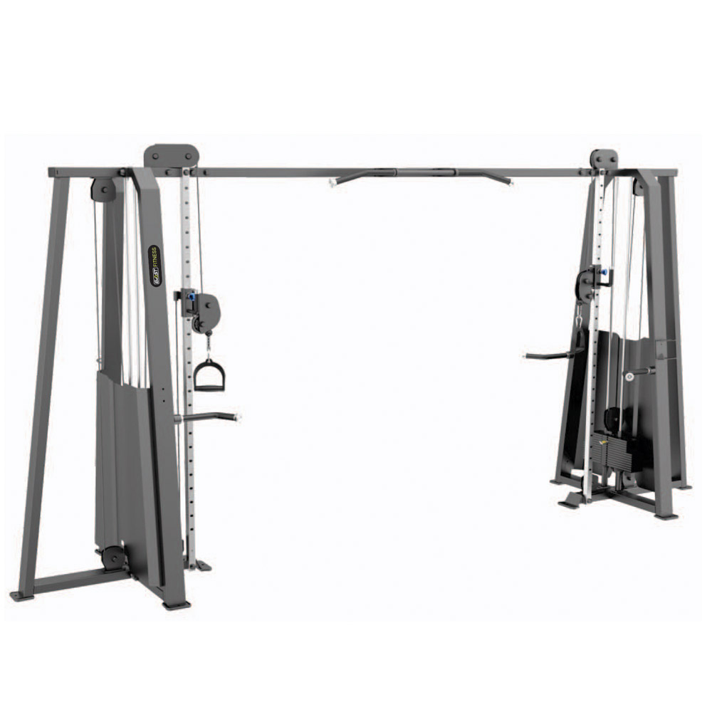 Adjustable Crossover Fitness Equipments / Gym Strength Machines