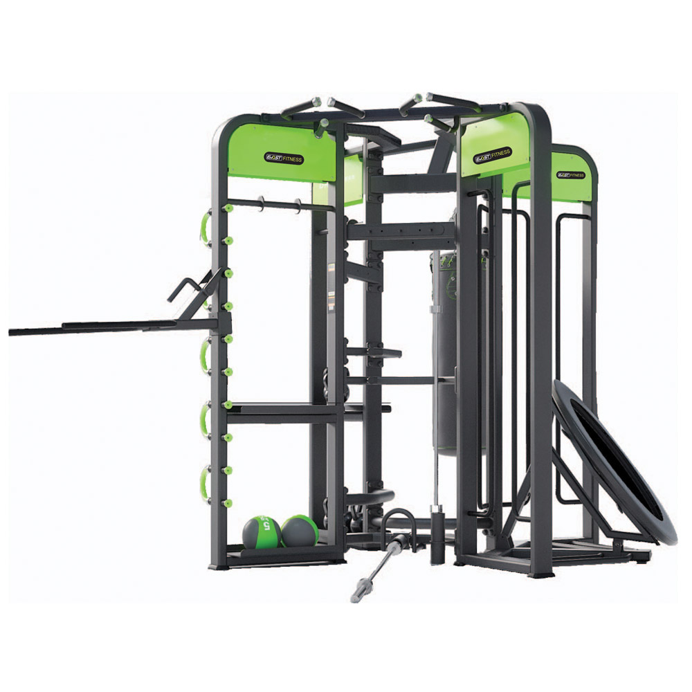 Multi Functional Trainer Fitness Equipments / Gym Strength Machines