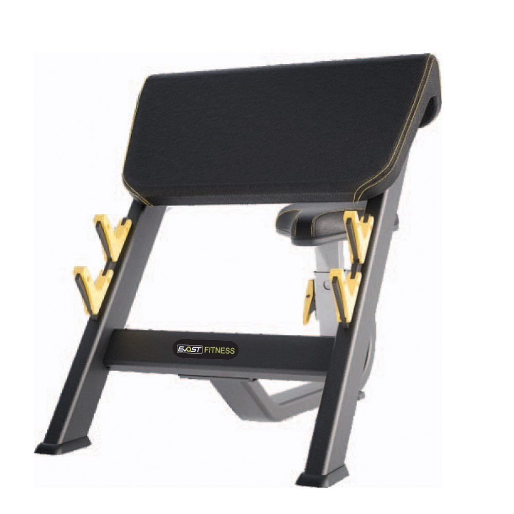 Seated Preacher Curl Fitness Equipments / Gym Strength Machines