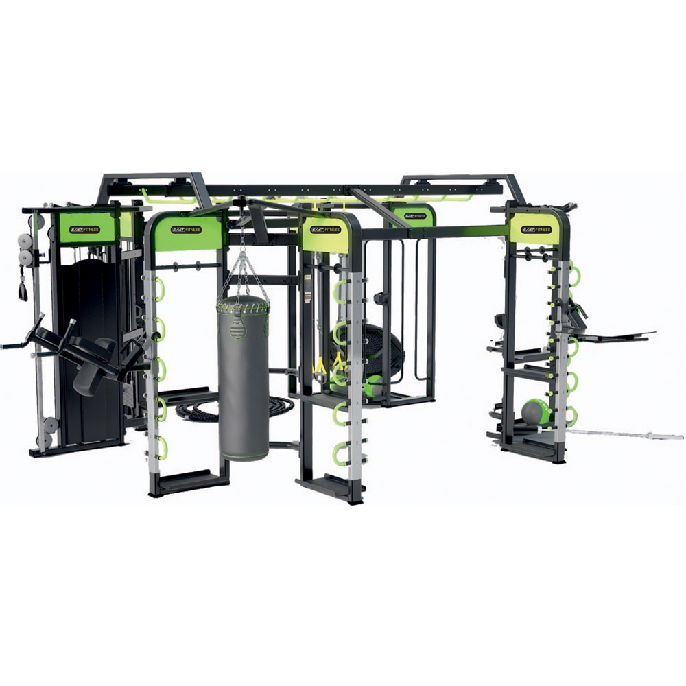 Multi Functional Trainer Fitness Equipments / Gym Strength Machines