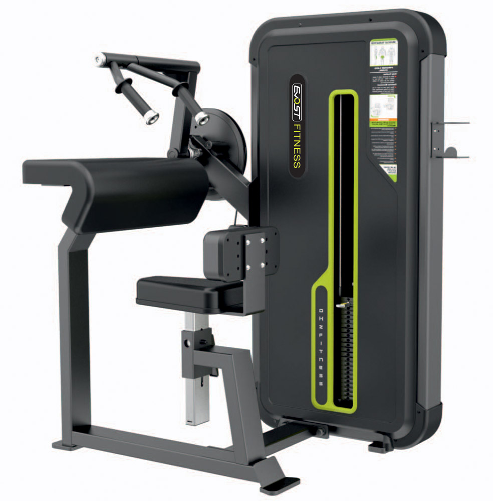Seated Triceps Flat Fitness Equipments / Gym Strength Machines
