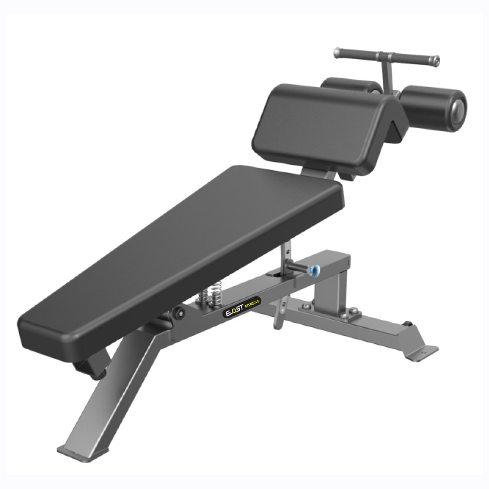 Adjustable Decline Bench Fitness Equipments / Gym Strength Machines