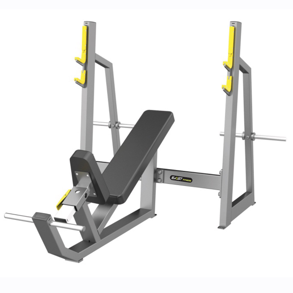 Olympic Incline Bench Fitness Equipments / Gym Strength Machines